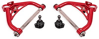 AAU322R Front Upper A-Arms for 1970-1981 GM F-Body, 1975-1979 GM X-Body [Red Powder Coat]