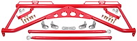 Harness Bar Kit for 2015-2001 Ford Mustang [Red]