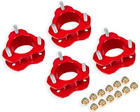 LLK1861R Lift Kit 2 in. Fits Select Ford Bronco [Red Powder Coat]