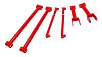 Rear Suspension Control Arm Kit 1968-1972 GM A-Body, Non-Adjustable [Red Power-Coat Finish]