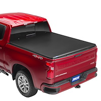 TonnoFold Tri-Fold Soft Tonneau Cover for Fits Select Chevrolet Silverado 1500 Trucks [5.8 ft. Short Bed] 42-116