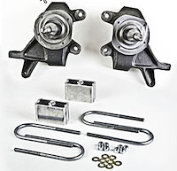 - LOWERING KIT 98-00 FRONTIER NO CREW 2"F/3"R W/O SHOCKS