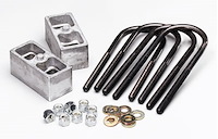 Lowering Block Kit for 2.5" to 3" Wide Leaf Springs 2" Drop