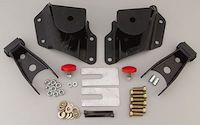 Rear Leaf Spring Shackle and Hanger Kit for 1999-2006 Chevy Silverado/GMC Sierra 1500 2WD Standard Cab, Short Bed