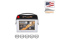 B34 12 V Endurance Series AGM Battery, Group 34, 870 CCA, 55 Ah