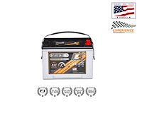 B34R 12 V Endurance Series AGM Battery, Group 34R, 870 CCA, 55 Ah