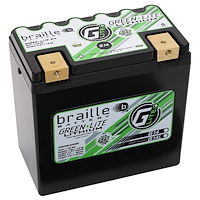 Green-Lite Lithium-Ion 12 V Powersports Battery, BCI Group: 14, Pulse Cranking Amps (PCA): 575 - Left Side Positive Terminal