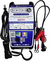 TM-661 Lithium Battery Charger and Maintainer, 12.8 V 9.5 Amp/16 V 7.5 Amp