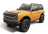 Trail Armor Fender Flare Delete Kit for Late-Model Ford Bronco 2-Door/4-Door