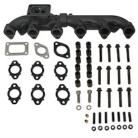 1046065 Exhaust Manifold Kit, Fits w/OE HE351 Turbo, Incl. Gaskets/Bolts/Spacers
