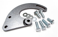 Self-Contained Power Steering Pump Bracket Small Block Chevy with Long Water Pump