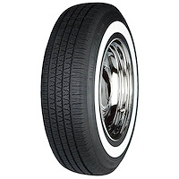 155127KON WhitePaw Classic Narrow Radial Tire 215/75r14 [Whitewall]