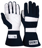 11694 Nomex Junior Driving Gloves [X-Small, Small, Black, SFI 3.3/5]