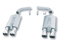 Axle-Back Exhaust System 1984-1991 Corvette 5.7L