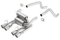 Axle-Back Exhaust System 2005-2008 Corvette C6 6.0L
