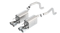 Axle-Back Exhaust System 2009-2013 Corvette 6.2L