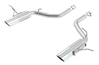 Rear Section Exhaust System 2012-2014 Jeep Grand Cherokee SRT-8 6.4L