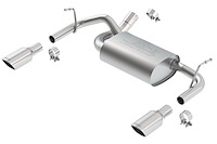 Cat-Back Exhaust System 2012-2018 Jeep Wrangler JK 3.6L