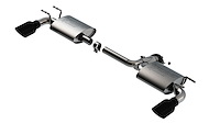 11970BC S-Type Axle-Back Exhaust System for 2019–2024 Mazda 3 2.5L 4 Cyl.