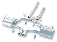 Cat-Back Exhaust System 2004-2006 Mini Cooper S 1.6L Supercharged