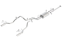Cat-Back Exhaust System 2009-2013 Tundra 4.6L/5.7L