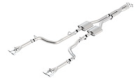 Cat-Back Exhaust System 2011-14 Challenger SRT-8 6.4L