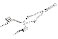 Cat-Back Exhaust System 2015-2018 Challenger Hellcat 6.2L