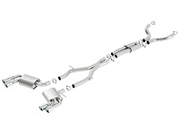 Cat-Back Exhaust System With S-type Mufflers for 2016-2018 Camaro SS 6.2L
