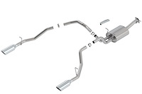 Cat-Back Exhaust System 2019 Ram 1500 5.7L 2WD/4WD - Polished Tips - "ATAK" Muffler