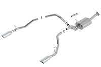 Cat-Back Exhaust System 2019 Ram 1500 5.7L 2WD/4WD - Polished Tips - "Touring" Muffler