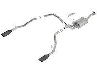 Cat-Back Exhaust System 2019 Ram 1500 5.7L 2WD/4WD - Black Tips - "Touring" Muffler