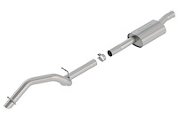 Cat-Back "Climber" Exhaust System Jeep Wrangler JL Unlimited 2.0L 4WD - "S-Type" Muffler