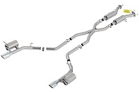 Cat-Back Exhaust System 2018-2020 Dodge Durango SRT 6.4L V8 AWD 4-Door - Polished Tips - "ATAK" Mufflers