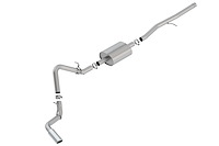 Cat-Back Exhaust System 2019 Silverado/Sierra 1500 5.3L, Single-Side Exit - Polished Tip