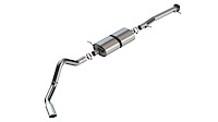 S-Type Cat-Back Exhaust System Fits Select Chevrolet Silverado and GMC Sierra 2500 HD and 3500 HD Trucks