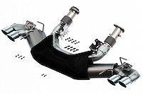 140838 S-Type Cat-Back Exhaust System Fits Select Chevrolet Corvette C8 6.2L V8