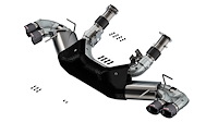 140840CF S-Type Cat-Back Exhaust System Fits Select Chevrolet Corvette C8 6.2L V8 Engine