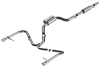 140850SB S-Type Cat-Back Exhaust System for 2021 Ford Bronco Sport 2.0L 4 Cyl.