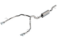 140858 Touring Cat-Back Exhaust System Fits Select Chevrolet Tahoe, GMC Yukon 6.2L V8 Engine
