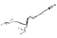 140863 S-Type Cat-Back Exhaust System Fits Select Ford F-150 2.7L, 3.5L V6