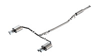 140891 Cat-Back Exhaust System Fits Select Kia K5 GT 2.5L FWD, Chrome Tips [S-Type Muffler]