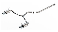 140907 Cat-Back Exhaust System S-Type fits Select Subaru WRX [Chrome Tips]