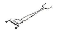 140977CFBA S-Type Cat-Back Exhaust System for 2016-2024 Infiniti Q50 for 2016-2024 3.0L V6