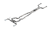 140978 ATAK Cat-Back Exhaust System for 2016-2024 Infiniti Q50 3.0L V6