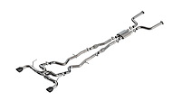 140978BC ATAK Cat-Back Exhaust System for 2016-2024 Infiniti Q50 for 2016-2024 3.0L V6