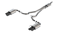 140981BC S-Type Cat-Back Exhaust System Fits Select Ford Mustang 2.3L 4 Cyl. EcoBoost Engine