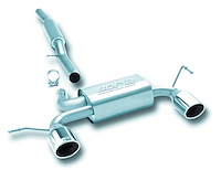 Cat-Back Exhaust Kit 2001-06 Audi TT Quattro Turbo 1.8L AWD MT 2DR