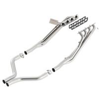 XR-1 Long Tube Header without X-Pipe for 2015-2016 Dodge Challenger SRT Hellcat and SRT 392 [Stainless Steel]