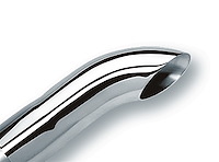 Stainless Steel Exhaust Tip Outlet Size: 3"