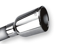 Stainless Steel Exhaust Tip Outlet Size: 3"